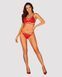 Сексуальный комплект Obsessive Diyosa set 2-pcs red XS/S
