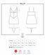 Сорочка Obsessive 866-CHE-1 chemise & thong L/XL