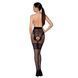 Колготки с открытым доступом, ажурные трусики и подвязки TIOPEN 013 black 5 (20/40 den) &mdash; Passion, Черный