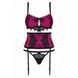 Комплект Obsessive 861-SEG-5 3 pcs set S/M