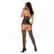 Чулки&nbsp;Heartia&nbsp;stockings&nbsp;black&nbsp;S/M
