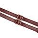 Шкіряні трусики для страпона Liebe Seele Wine Red Strap on Harness, універсальний розмір