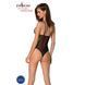 Боди с ажурным лифом Christa Body black S/M &mdash; Passion, Черный