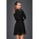 Сукня прозора з поясом F150 Noir Handmade XL