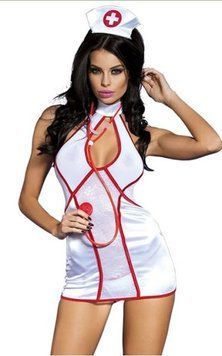 Костюм игровой &laquo;Медсестра&raquo; Sunspice White & Red, One Size