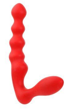 Анальный стимулятор PURRFECT SILICONE BUTT PLUG, RED