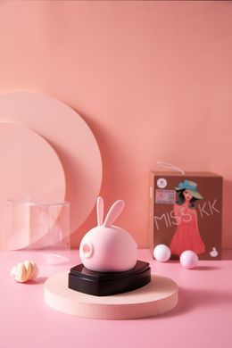 Вакуумний стимулятор з вібрацією KisToy Miss KK Pink
