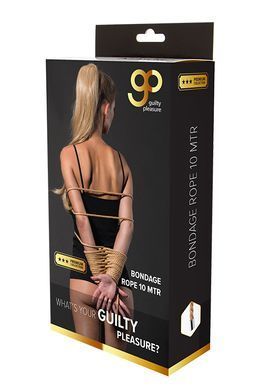 Веревка для бондажа GP PREMIUM BONDAGE ROPE COTTON 10M
