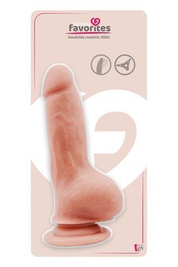 Фаллоимитатор ALL TIME FAVORITES BENDABLE DILDO FLESH