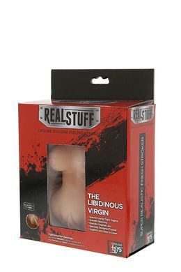 Мастурбатор Вагіна з грудьми Dream toys RealStuff з вібрацією 14,5 см