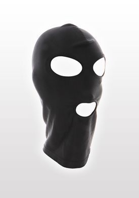 Маска с открытыми глазами и ртом Taboom, черная, One Size