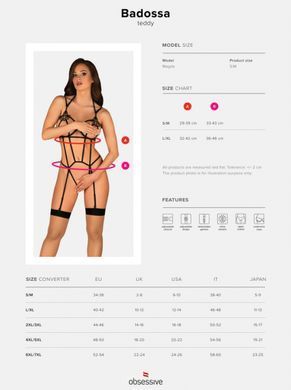 Боді Obsessive Badossa body S/M