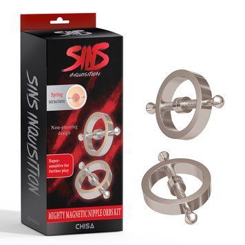 Затискачі для сосків пружинні Chisa Sins Metal