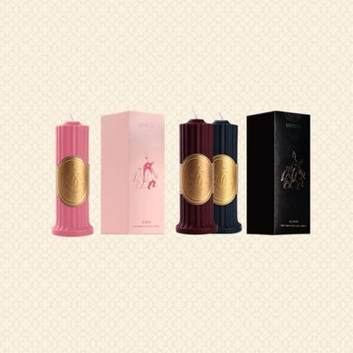 Свічка низькотемпературна рожева Low temperature wax candle 150 г