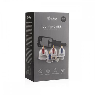 Набор&nbsp;вакуумных&nbsp;помп&nbsp;для сосков Easytoys&nbsp;Cupping&nbsp;Set, Прозрачный