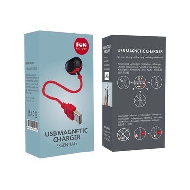Магнитный кабель для подзарядки Fun Factory USB MAGNETIC CHARGER, с индикатором