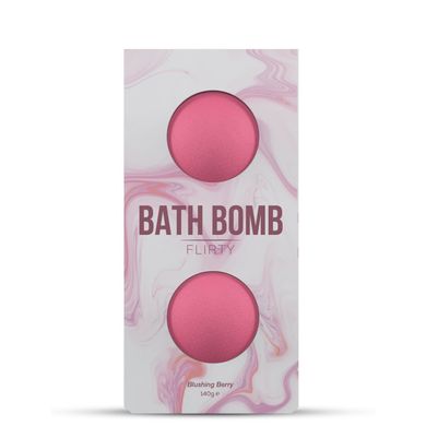 Набор бомбочек для ванны Dona Bath Bomb Flirty Blushing Berry (140 гр) с афродизиаками и феромонами