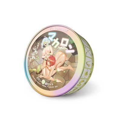 БДСМ-набор для начинающих Liebe Seele Macaron 9pcs Bondage Kit-Melon, 9 предметов, миниванд