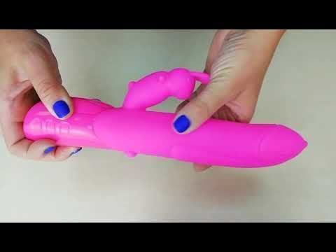 Вібратор-кролик Love To Love Sexy Bunny 2, з обертанням голівки, 3 вібромотори, Рожевий