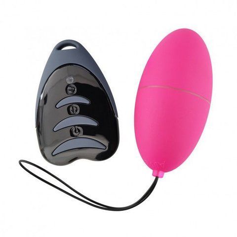 Виброяйцо Alive Magic Egg 3.0 Pink с пультом ДУ, на батарейках, Розовый
