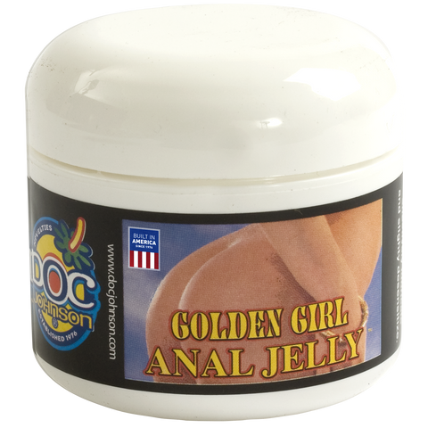 Анальный гель-смазка DocJohnson Golden Girl Anal Jelly (56 мл) на масляной основе, увлажняющий