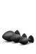 Набор анальных пробок LUXE BLING PLUGS TRAINING KIT BLACK
