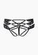 Трусики Fetish с разрезом черные LeFrivole, L/XL, 46-48