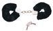 Наручники с черным мехом Bad Kitty Handcuffs, металл