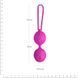 Вагинальные шарики Adrien Lastic Geisha Lastic Balls Mini Magenta (S), диаметр 3,4см, вес 85гр, Пурпурно-красный