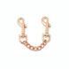 Наручники Liebe Seele Rose Gold Memory Wrist Cuff, натуральна шкіра, золото рожеве