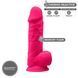 Фаллоимитатор SilexD Norman Pink (MODEL 4 size 8.5in), двухслойный, силикон + Silexpan, диаметр 5 см