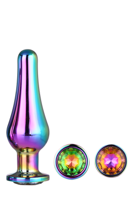DT21873 набір анальних пробок конічної форми Dream Toys GLEAMING LOVE PLEASURE SET MULTICOLOUR