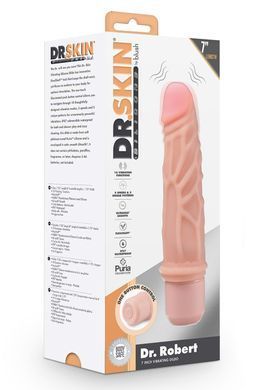 Реалістичний вібратор DR. SKIN SILICONE DR. ROBERT 19 см