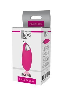 Виброяйцо PLEASURE EGGS LOVE EGG MAGENTA