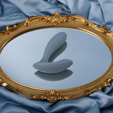 Смарт-вибратор в трусики Svakom Erica Dusty Blue, очень гибкий, 2 мотора.