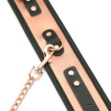 Поножья Liebe Seele Rose Gold Memory Ankle Cuffs, натуральная кожа, розовое золото