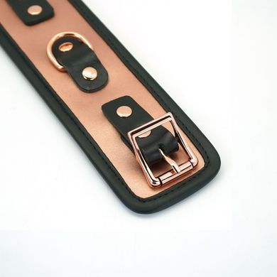 Поножья Liebe Seele Rose Gold Memory Ankle Cuffs, натуральная кожа, розовое золото