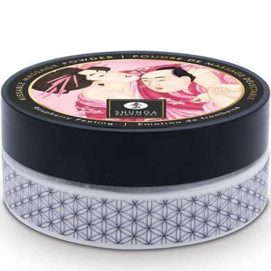 Смачна пудра для оральних пестощів Shunga Body Powder &ndash; Raspberry feeling (75 гр)
