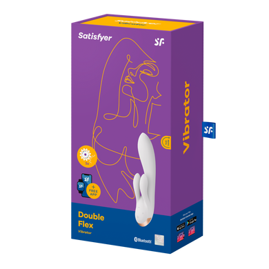 Стимулятор Satisfyer Double Flex Connect App white