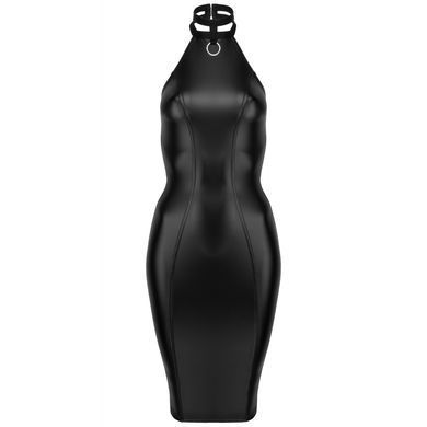 Сукня з кільцем на шию F160 Noir Handmade M