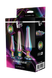 DT21873 набір анальних пробок конічної форми Dream Toys GLEAMING LOVE PLEASURE SET MULTICOLOUR