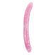 Фалоімітатор двосторонній рожевий Chisa Hi-Rubber 18 INCH