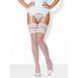 Чулки&nbsp;Obsessive&nbsp;810-STO-2&nbsp;stockings&nbsp;white&nbsp;L/XL