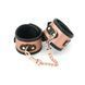 Поножья Liebe Seele Rose Gold Memory Ankle Cuffs, натуральная кожа, розовое золото