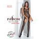 Бодістокінг Passion BS061 black, комбінезон, імітація панчох, Черный
