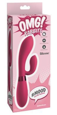 Вібратор-кролик Pipedream OMG! Rabbits, рожевий