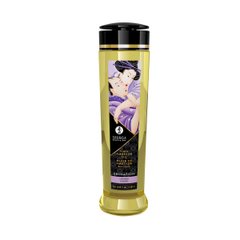 Масажна олія Shunga Sensation – Lavender (240 мл) натуральна зволожувальна