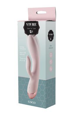 Вібратор кролик Dream Toys VIVRE DUO VIBE COCO