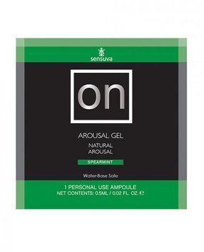 Пробник збуджувального гелю Sensuva &mdash; ON Arousal Gel for Her Spearmint (6 мл)