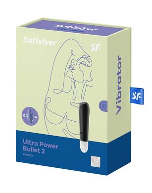 Вібропуля на акумуляторі Satisfyer Ultra Power Bullet 2 Black